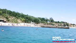 Russian nudist beach full of sexy girls and MILFs