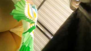 Teen gets filmed upskirt