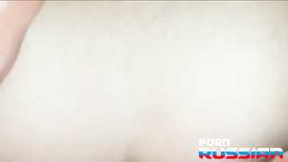 Guy pushes dick into hairy anus and cums in the ass